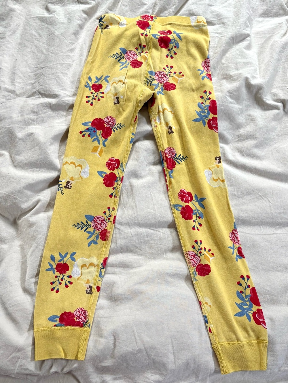 Hanna Anderson HannaJams Disney Belle Beauty & The Beast Pajama Set size 8 - Picture 8 of 8
